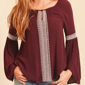 Patrons Of Peace Boho Top